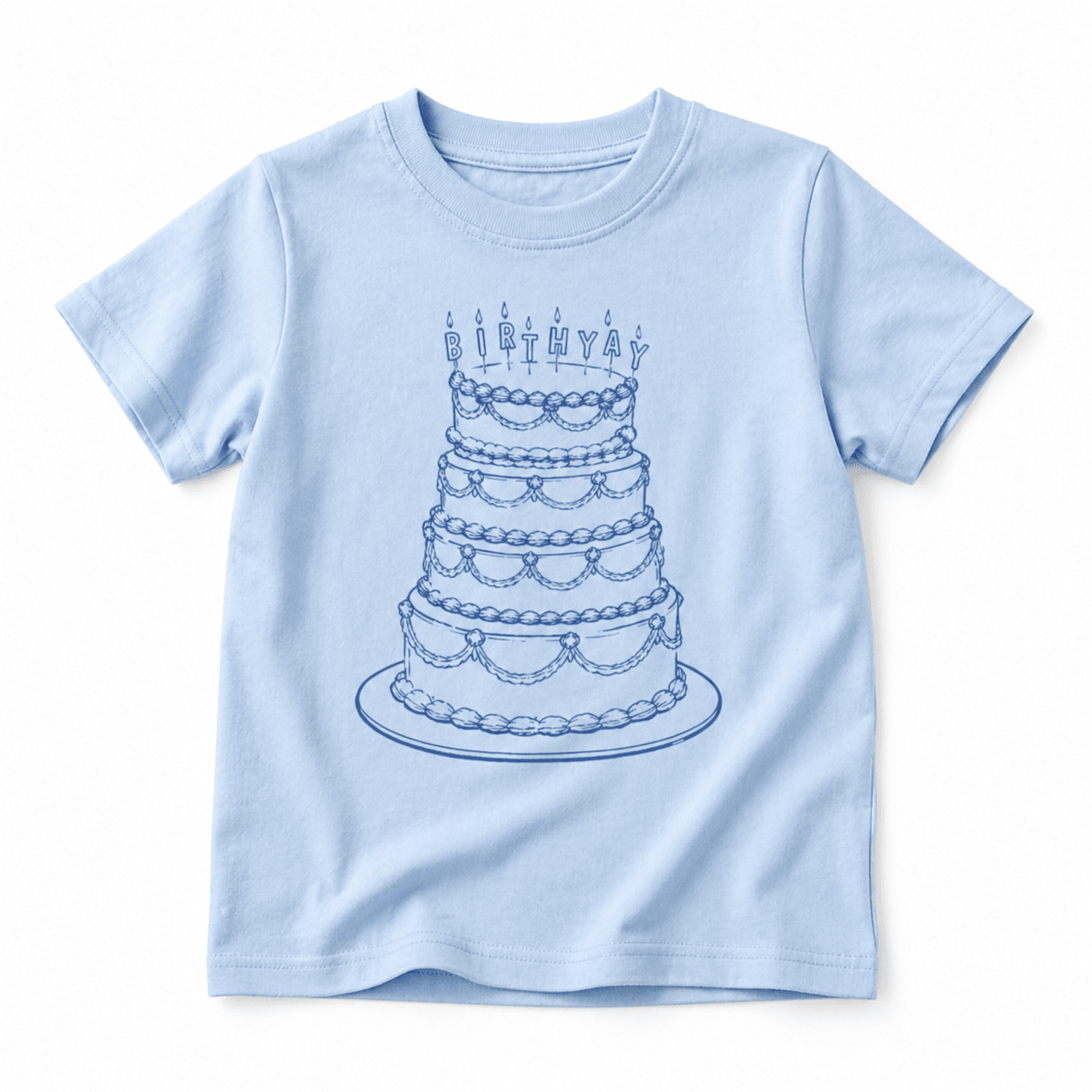 BirthYAY Kids Birthday T-Shirt - The Wishing Elephant