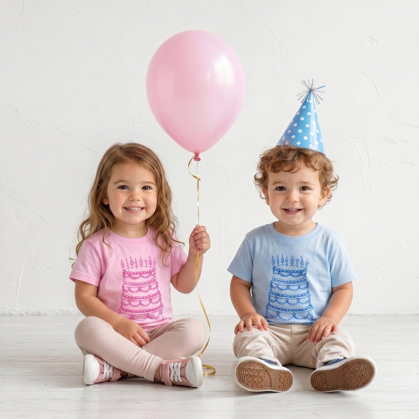 BirthYAY Kids Birthday T-Shirt - The Wishing Elephant