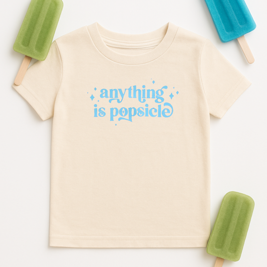 Anything Is Popsicle, Blue and Natural