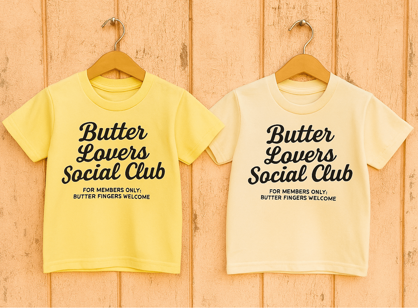 Butter Lovers Social Club, Foodie Tee For Kids - The Wishing Elephant