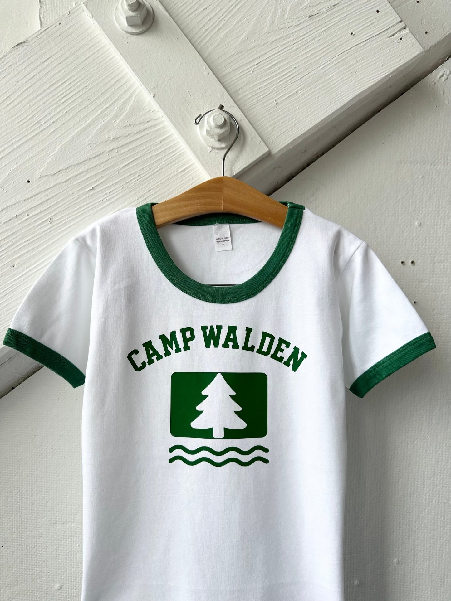 Camp Walden, Girls 90s Shirt - The Wishing Elephant