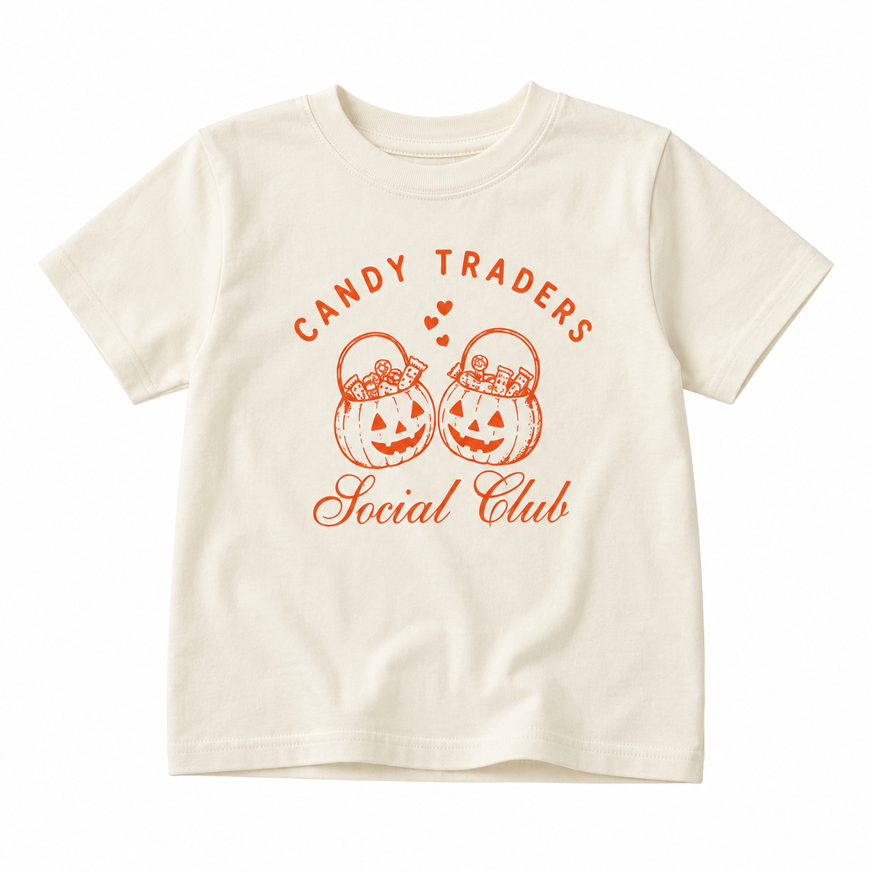 Candy Traders Social Club Halloween Tee For Kids
