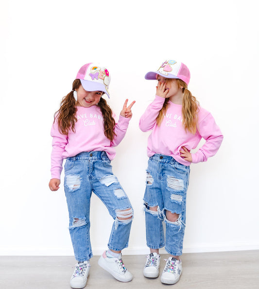 Classic Pink Brave Babes Club - The Wishing Elephant