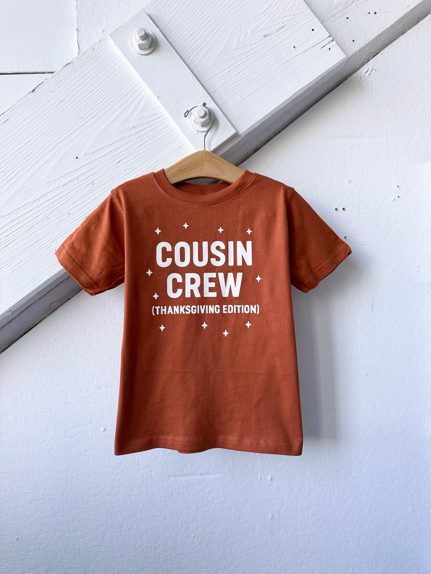 Cousin Crew Thanksgiving Tee Shirt - The Wishing Elephant