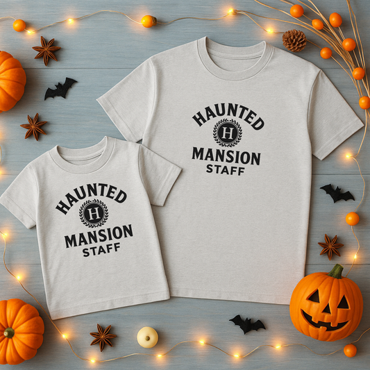 Custom Haunted Mansion Staff Tee
