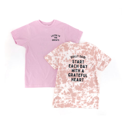 Dolly Tee - Start Each Day With A Grateful Heart