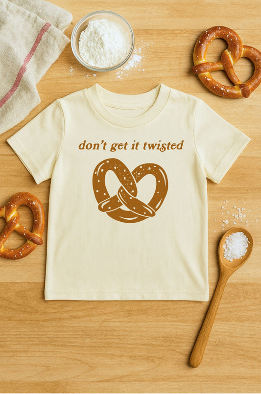 Don't Get It Twisted Pretzel Tee - The Wishing Elephant