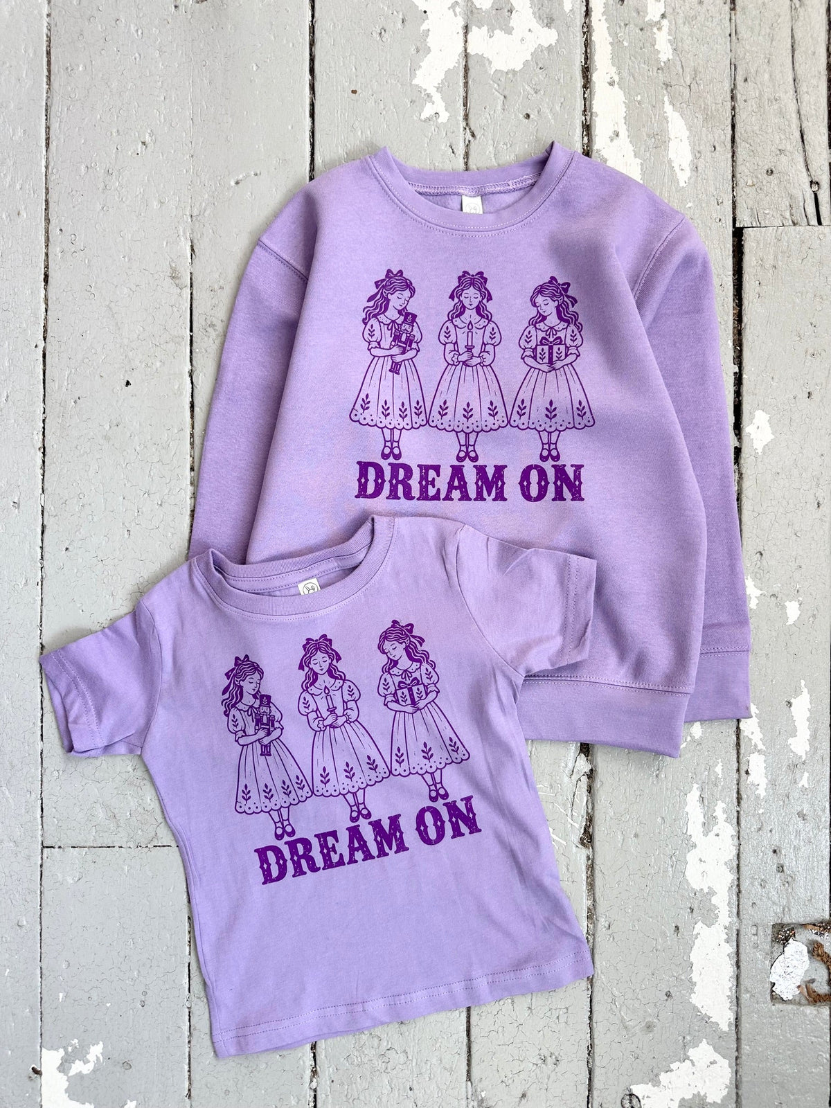 Dream On Nutcracker Sweatshirt or Tee, Clara Ballet shirt - The Wishing Elephant