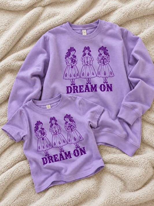 Dream On Nutcracker Sweatshirt or Tee, Clara Ballet shirt - The Wishing Elephant