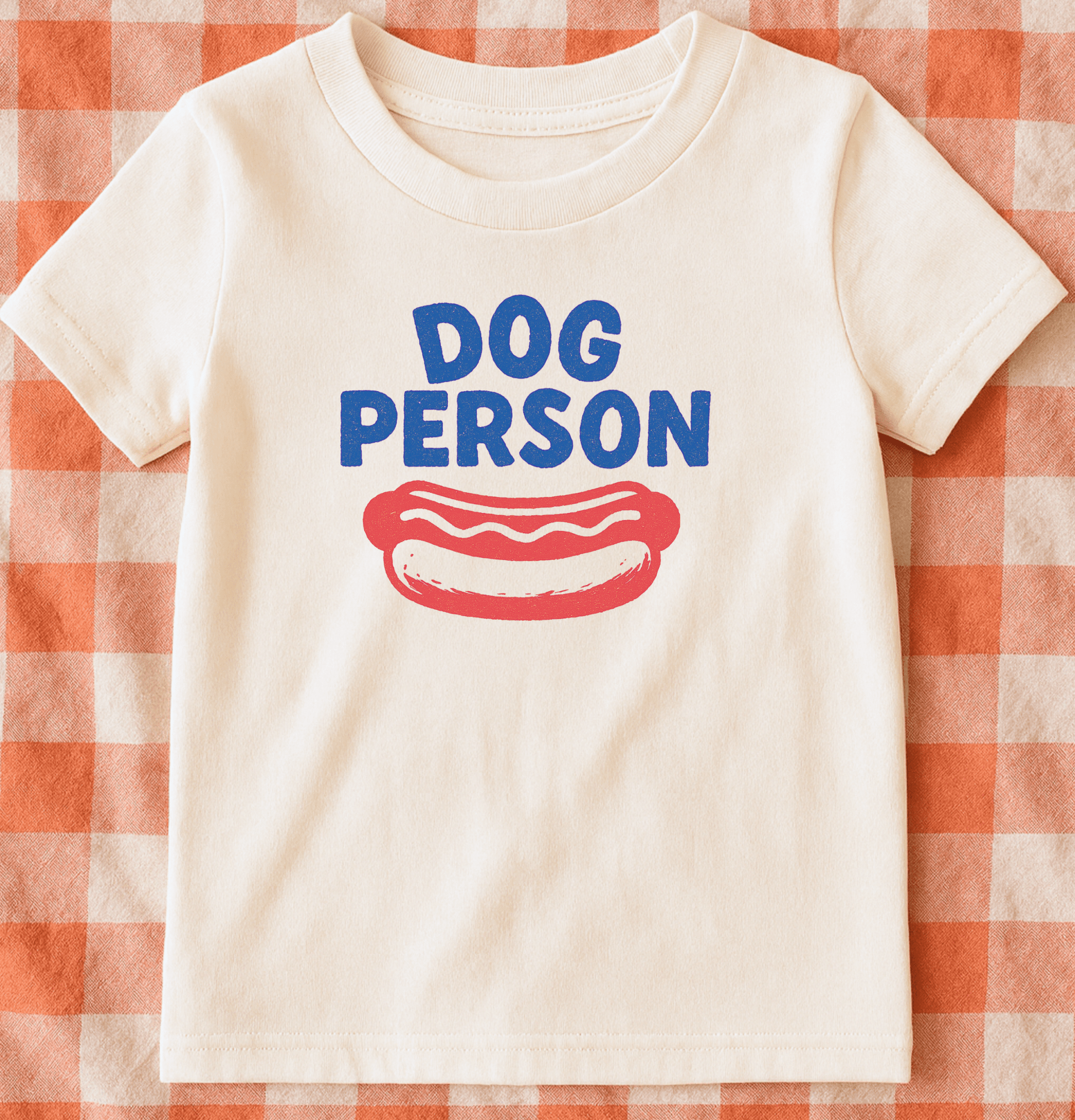 Funny Kids T-Shirt | Dog Person Summer Hot Dog Tee | 4th of July Shirt - The Wishing Elephant
