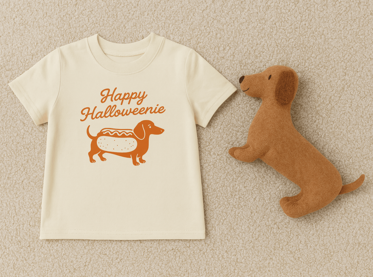 Happy Halloweenie Tee Shirt - The Wishing Elephant
