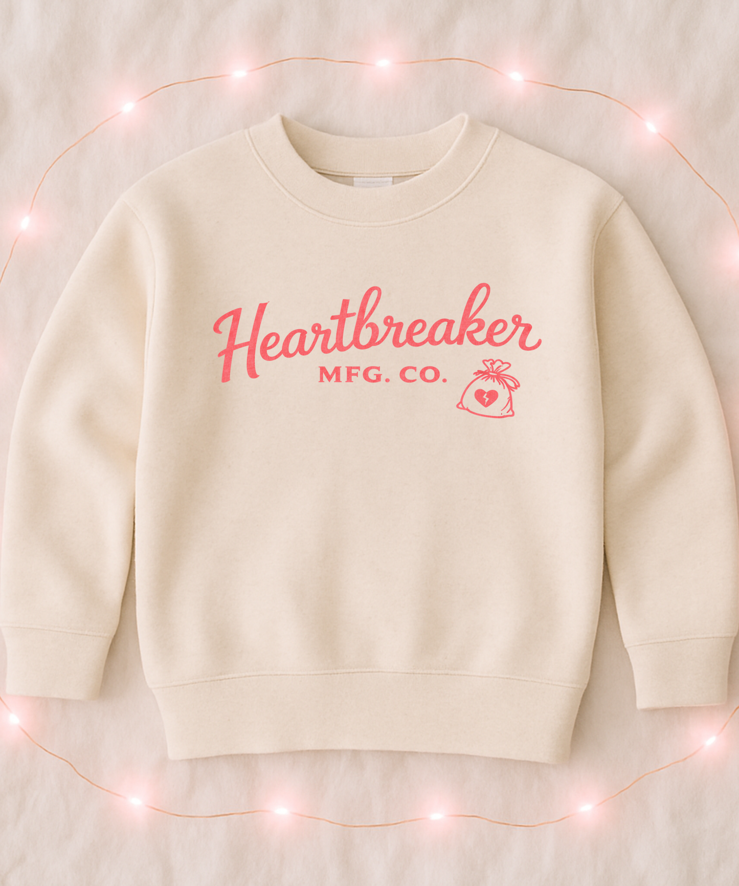 Heartbreaker MFG CO, Cute Valentines Sweatshirt - The Wishing Elephant