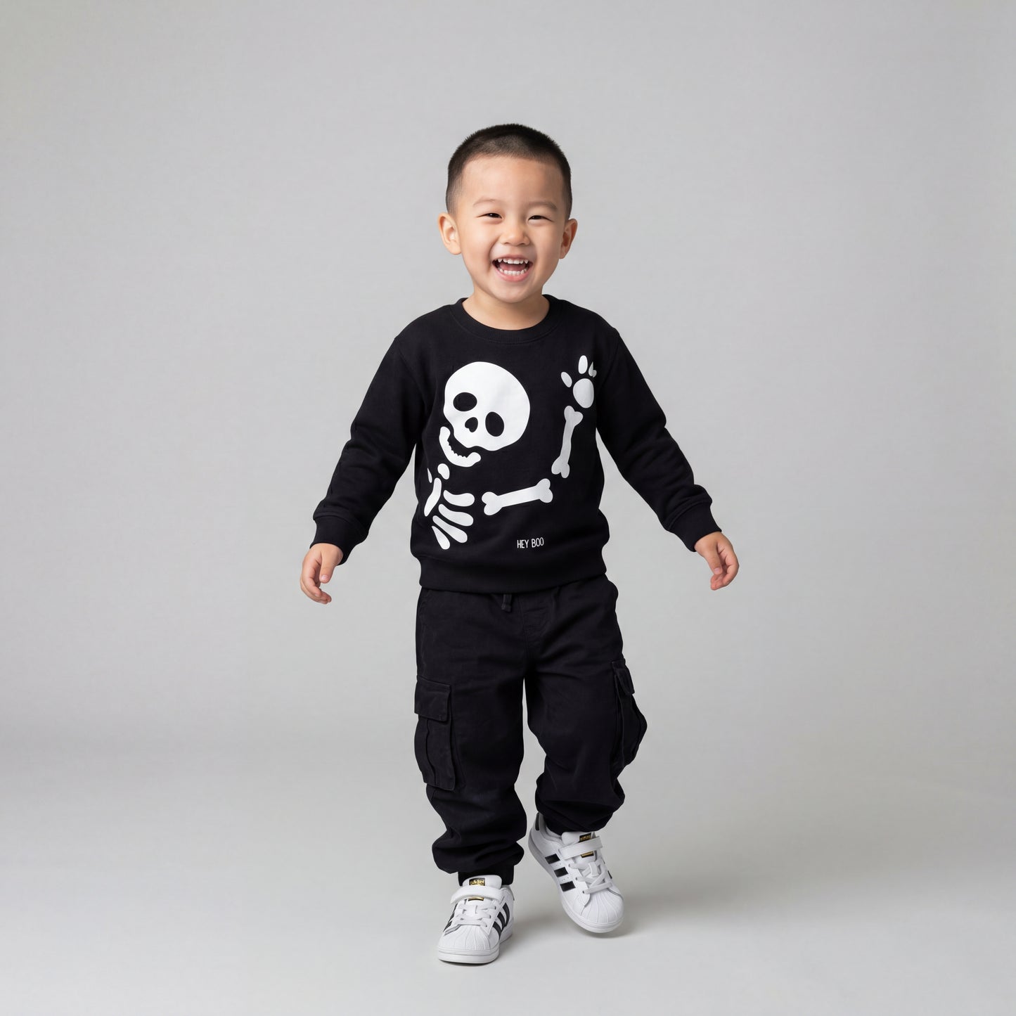 Hey Boo Skelly Tee or Sweatshirt! - The Wishing Elephant