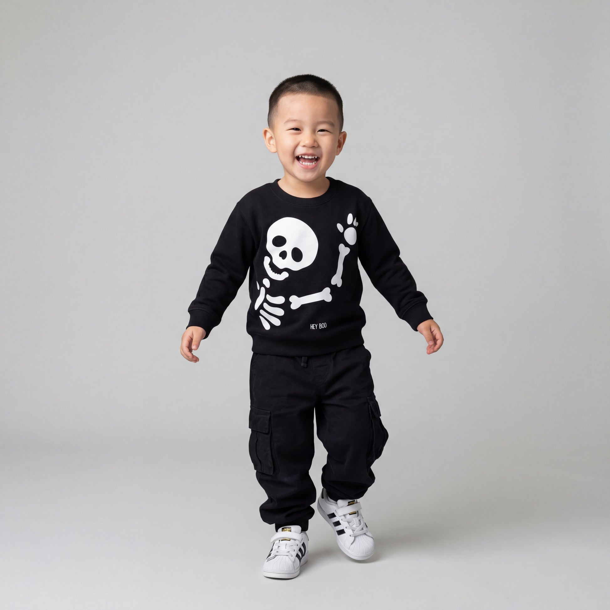 Hey Boo Skelly Tee or Sweatshirt! - The Wishing Elephant