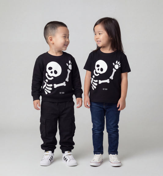 Hey Boo Skelly Tee or Sweatshirt! - The Wishing Elephant