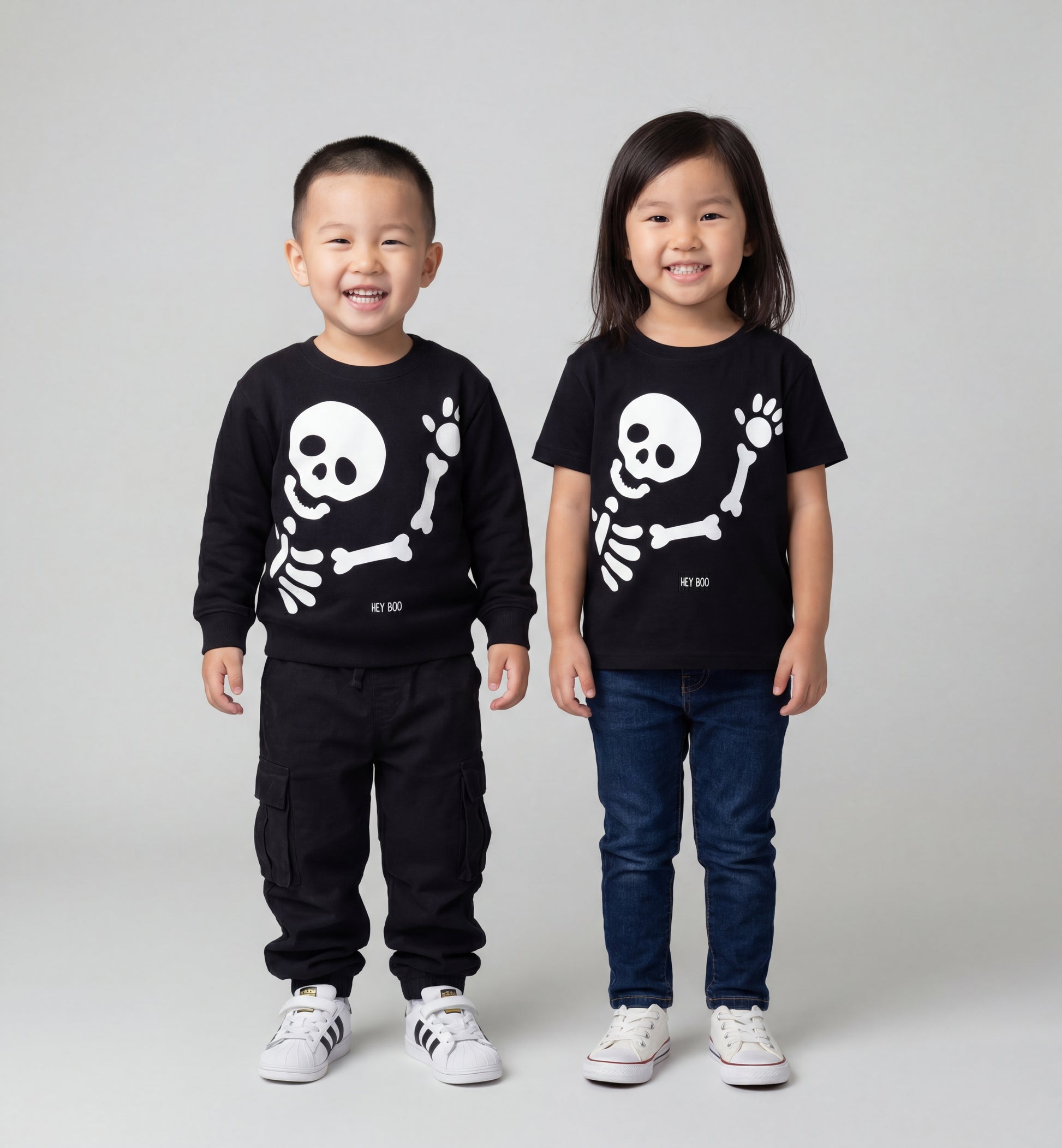 Hey Boo Skelly Tee or Sweatshirt! - The Wishing Elephant