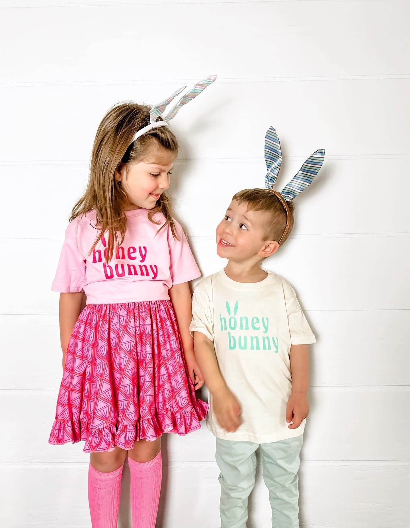 Honey Bunny Pink Tee - The Wishing Elephant