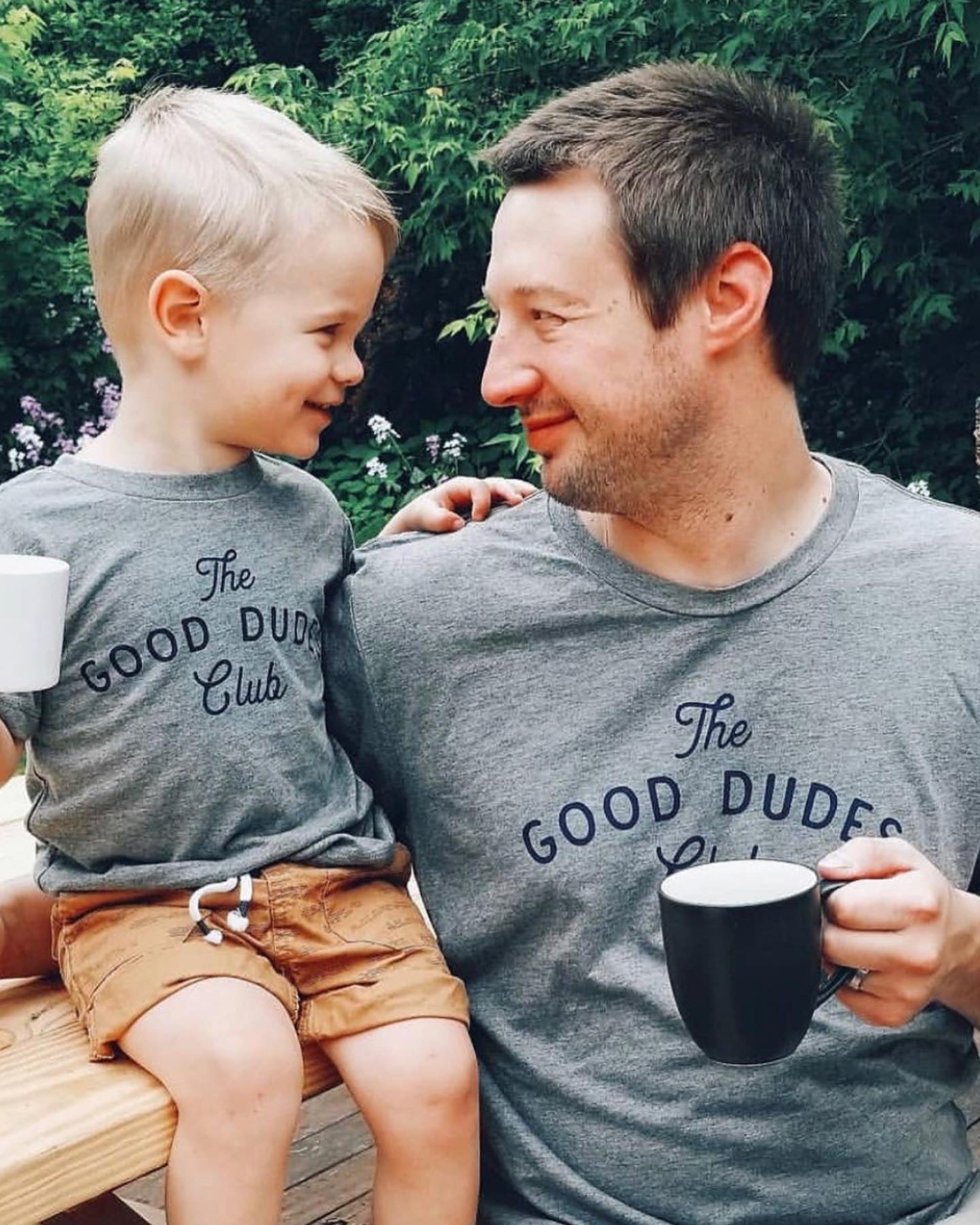 Adult Good Dudes Club, Father's Day Shirt, Matching Dad and Son, T shirt Gift Adult Good Dudes Club, Father's Day Shirt, Matching Dad and Son, T shirt Gift The Wishing Elephant  The Wishing Elephant