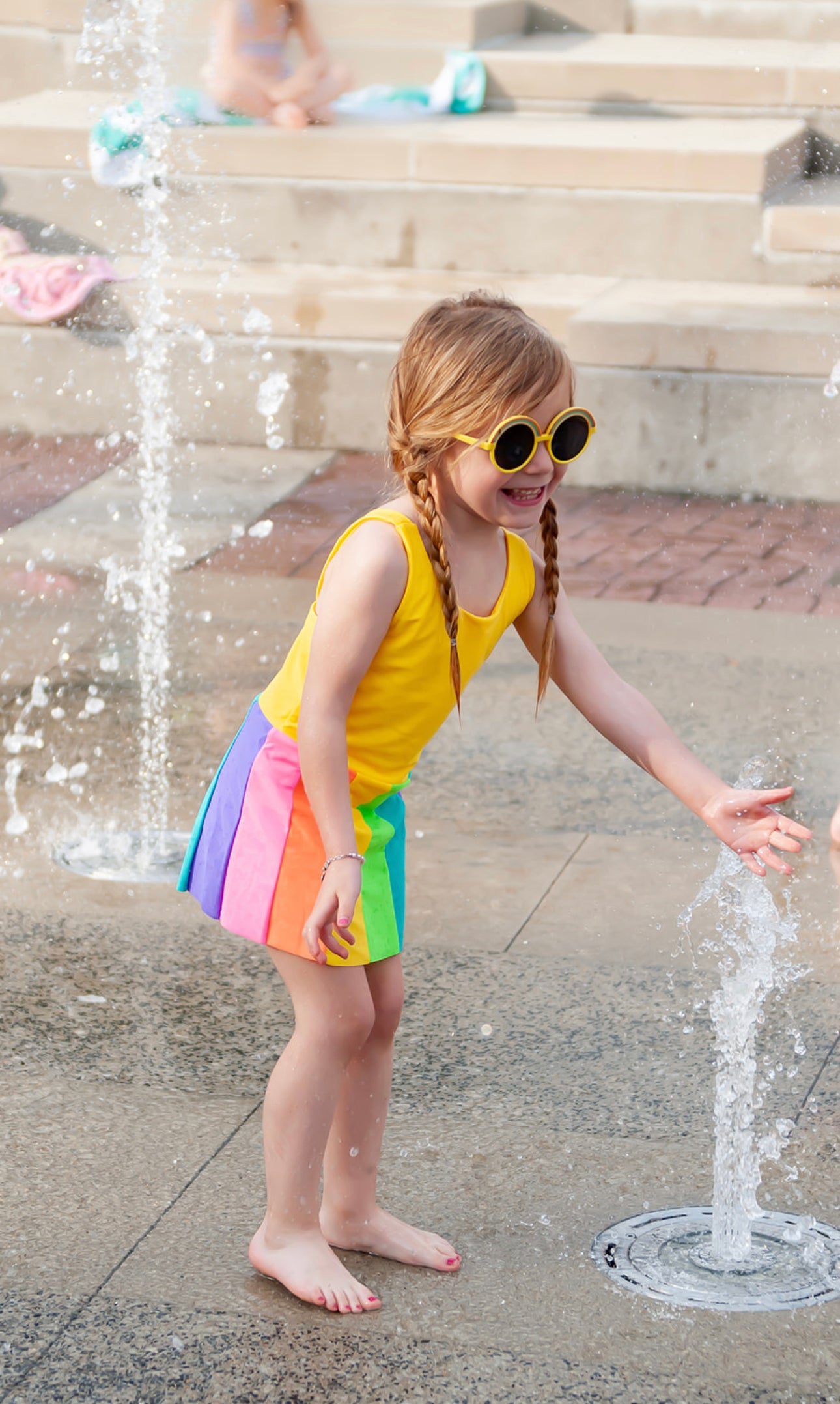 The Alma, yellow retro swimsuit The Alma, yellow retro swimsuit The Wishing Elephant  The Wishing Elephant