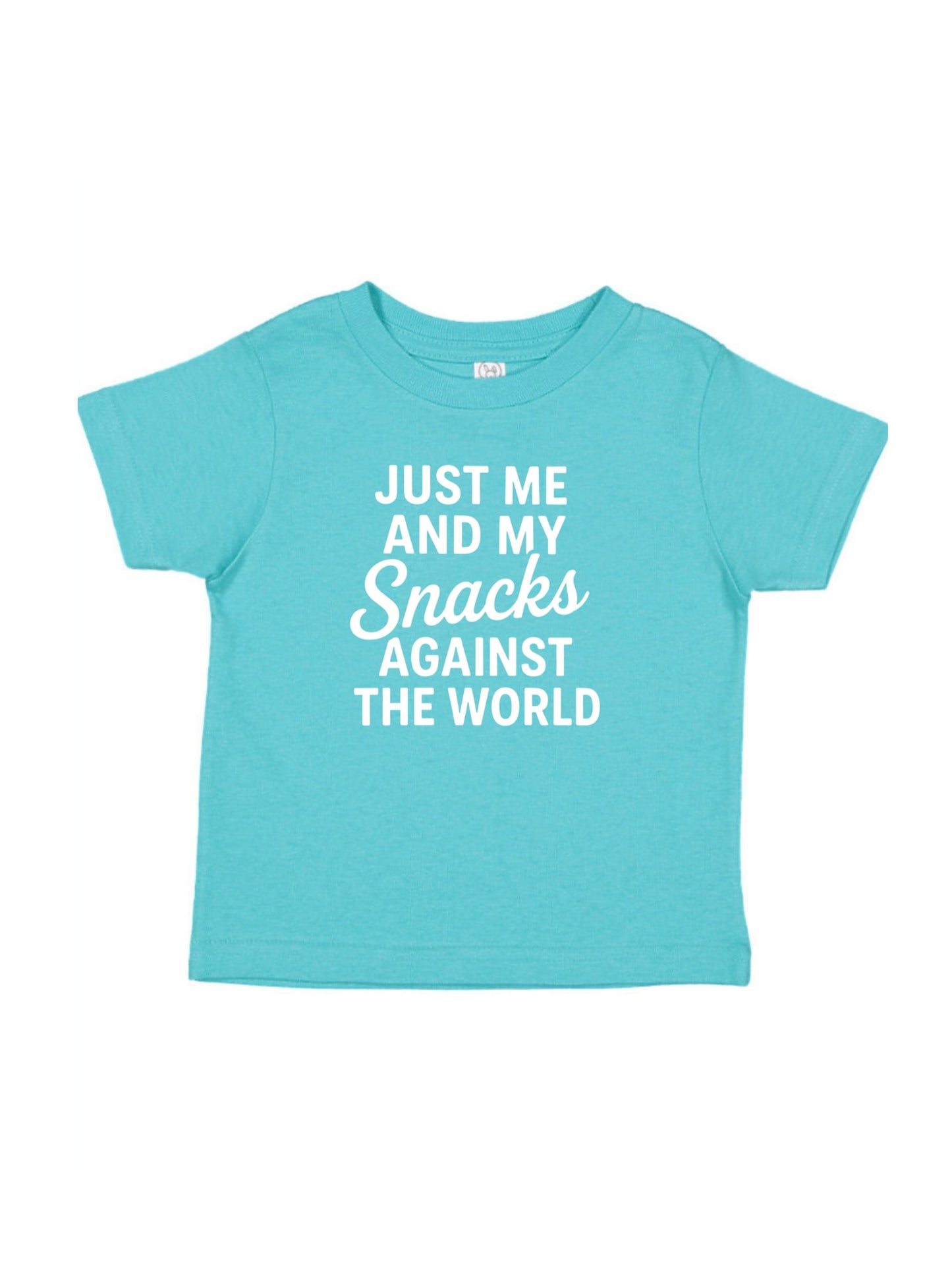 Just me and my snacks against the world, Funny Kids Tee