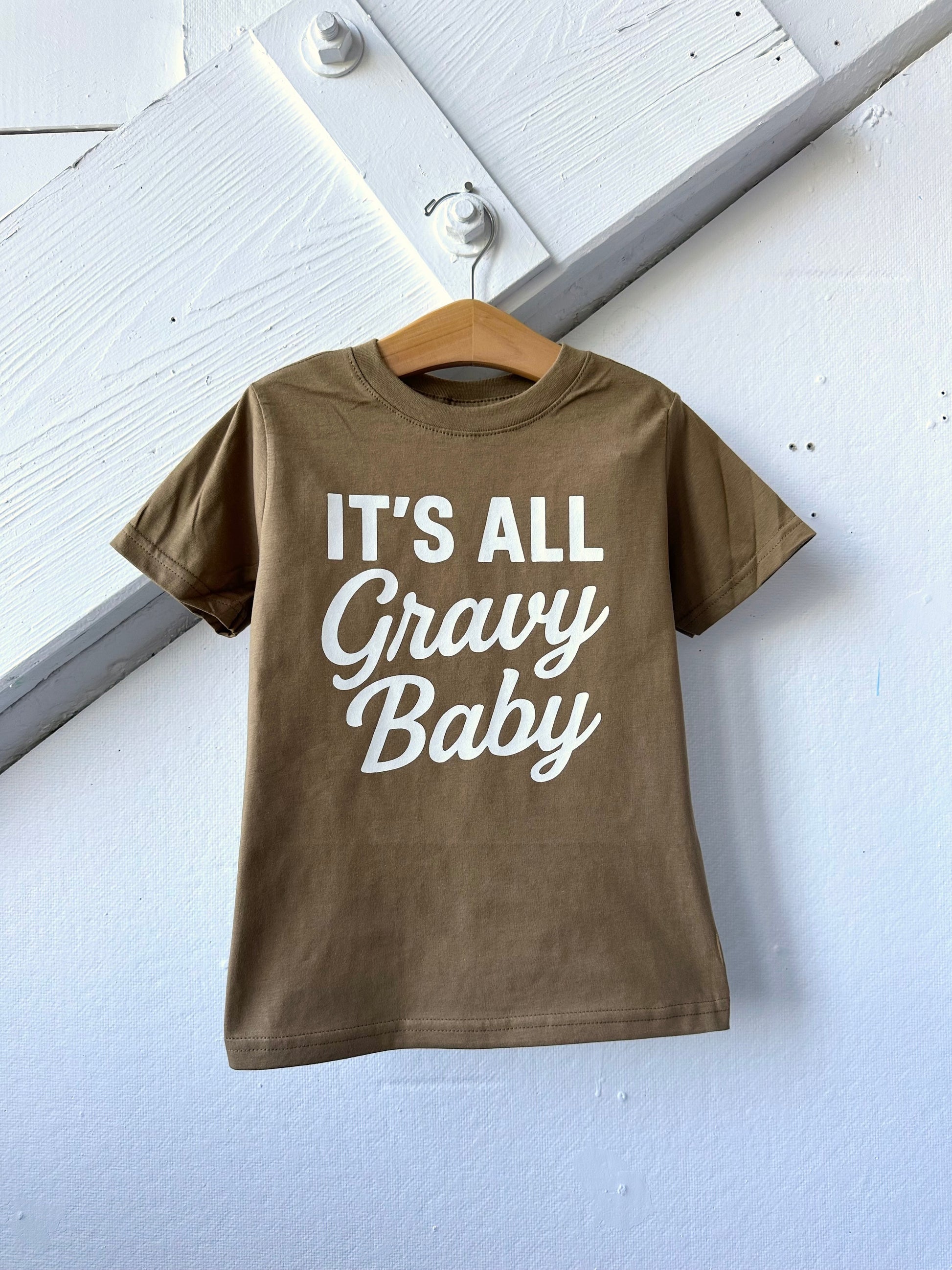 It's All Gravy Baby Tee Shirt - The Wishing Elephant