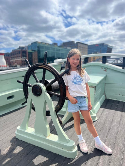 Spill the Tea Tee, 4th of July Tshirt for Kids - The Wishing Elephant