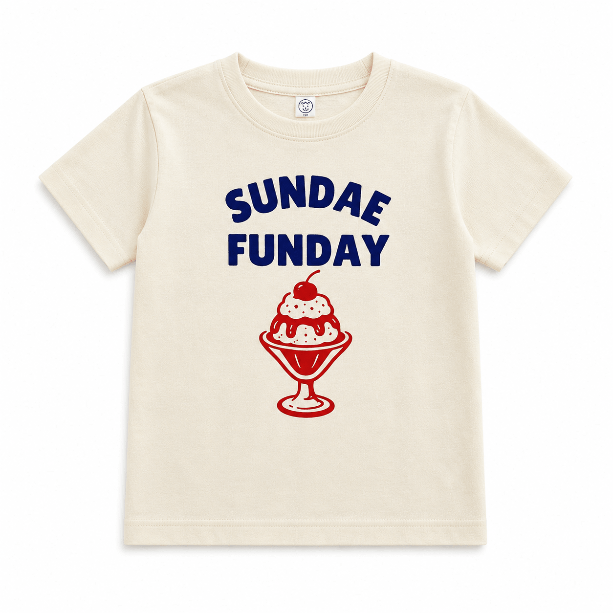 Kids Ice Cream Graphic T-Shirt – Sunday Funday 4th of July - The Wishing Elephant