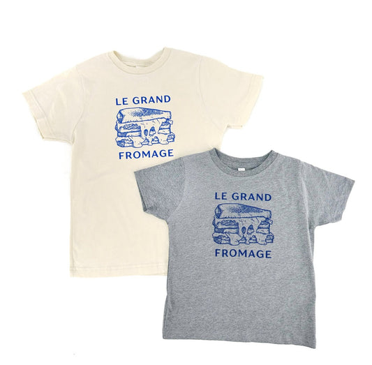 Le Grand Fromage Tee For Kids - The Wishing Elephant