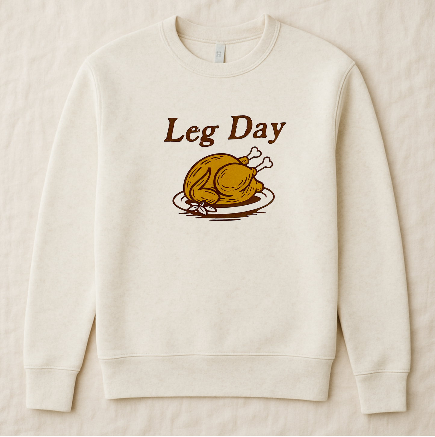 Adult Leg Day Sweatshirt - The Wishing Elephant
