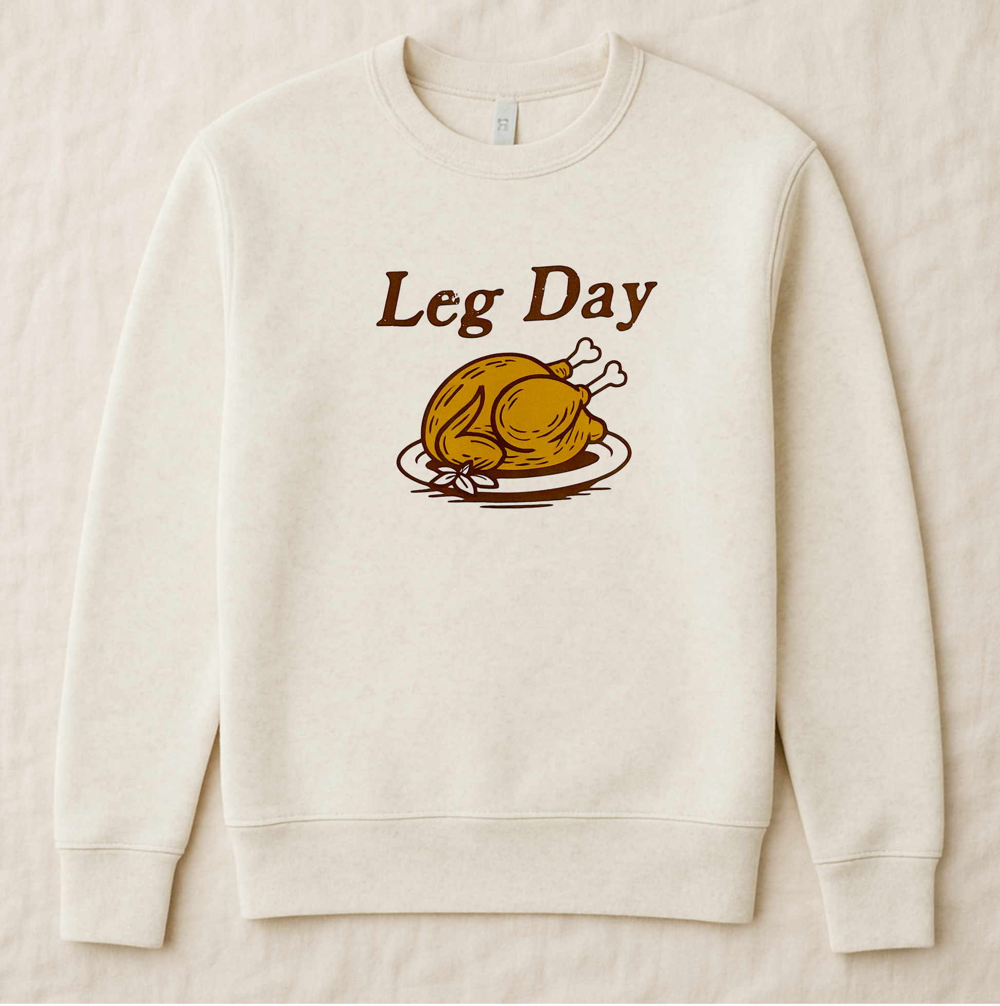 Adult Leg Day Sweatshirt - The Wishing Elephant