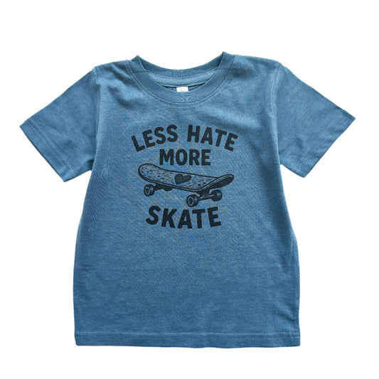 Denim Blue Less Hate More Skate
