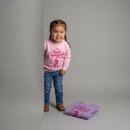 Cowgirl Sweatshirt, Little Rebel Cowgirls Club - The Wishing Elephant