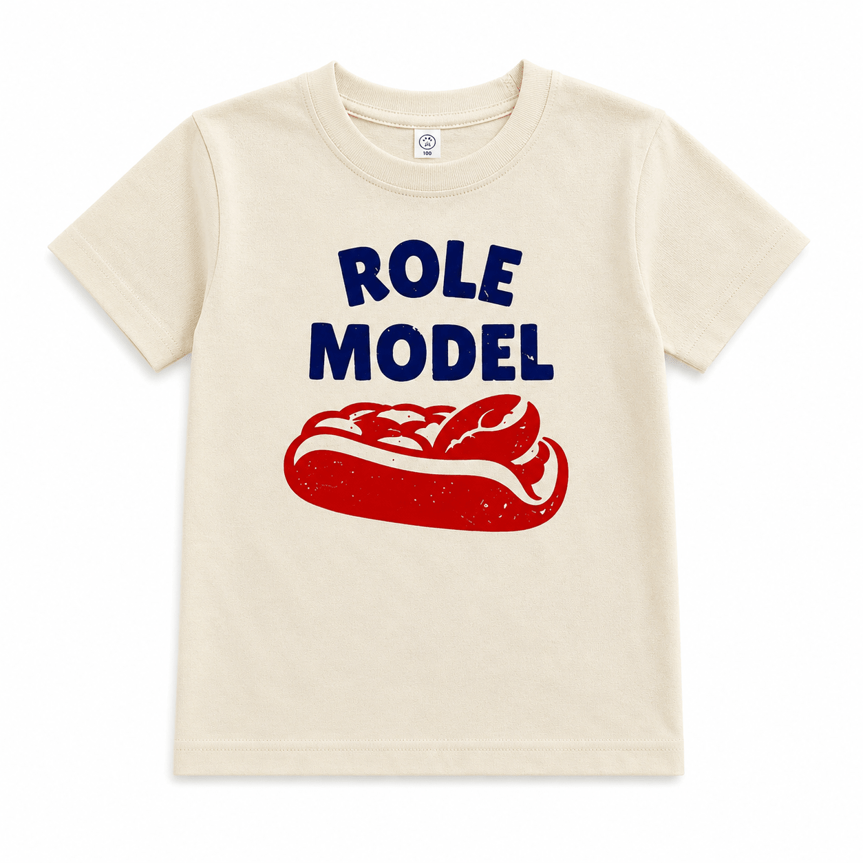 Lobster Roll Shirt, Roll Model Kids Tshirt, Maine Summer Tee - The Wishing Elephant