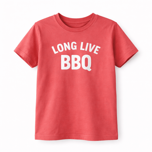 Long Live BBQ - Summer T-shirt for Kids - The Wishing Elephant