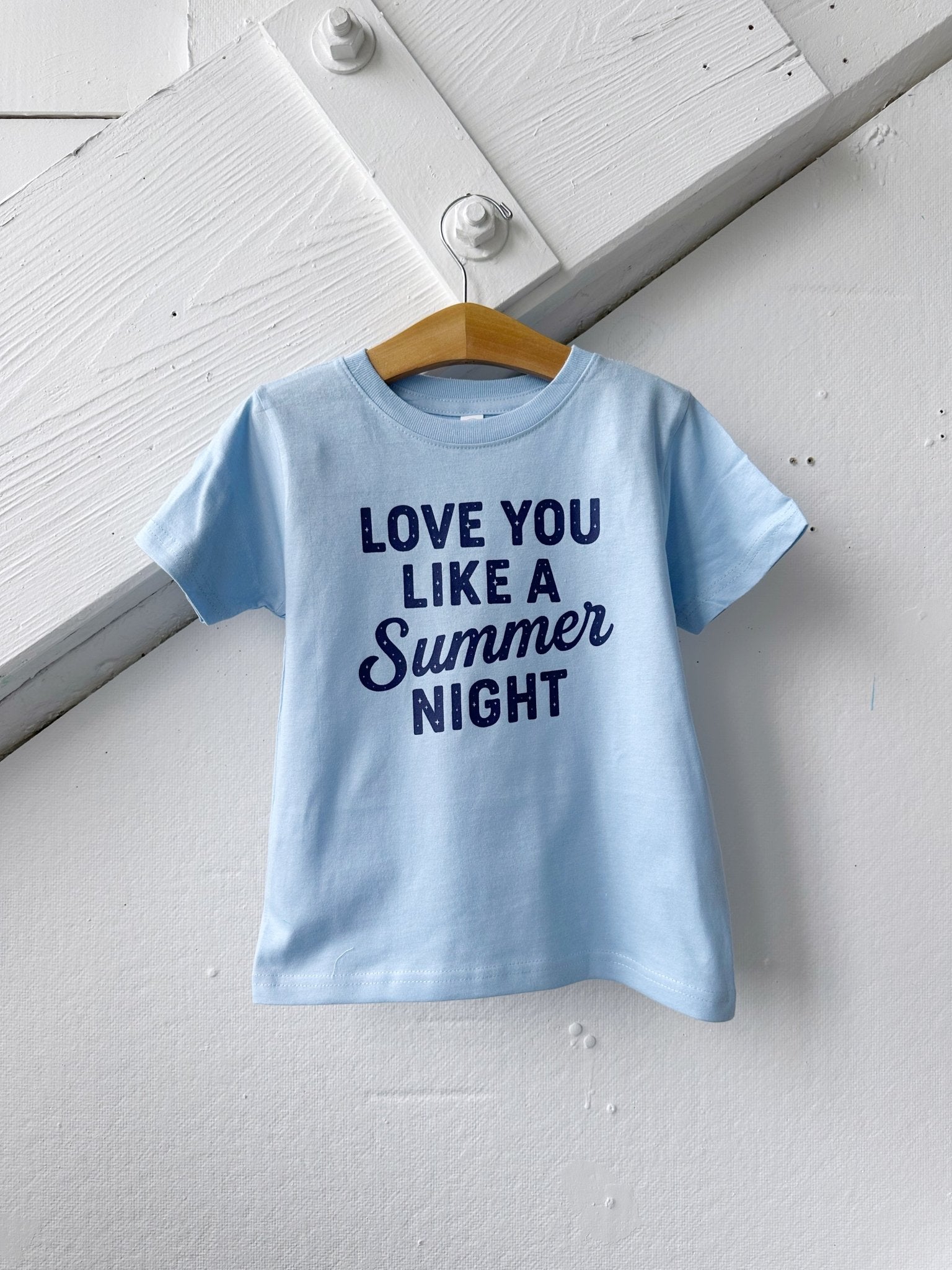 Love You Like A Summer Night T-Shirt - The Wishing Elephant
