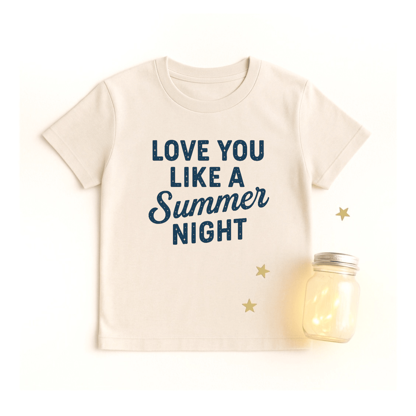 Love You Like A Summer Night T-Shirt - The Wishing Elephant