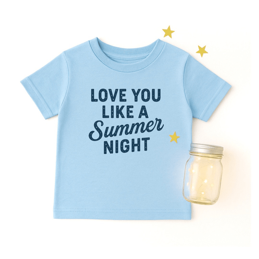 Love You Like A Summer Night T-Shirt - The Wishing Elephant