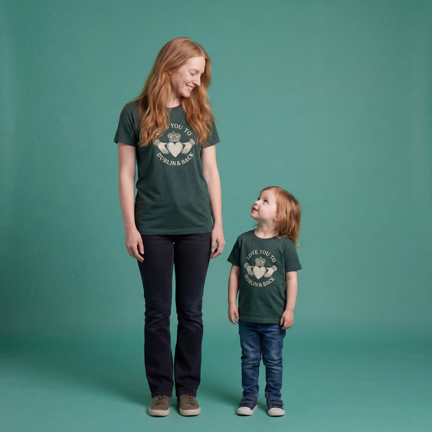 Love You To Dublin And Back Adult St Patty's Day Shirt - The Wishing Elephant