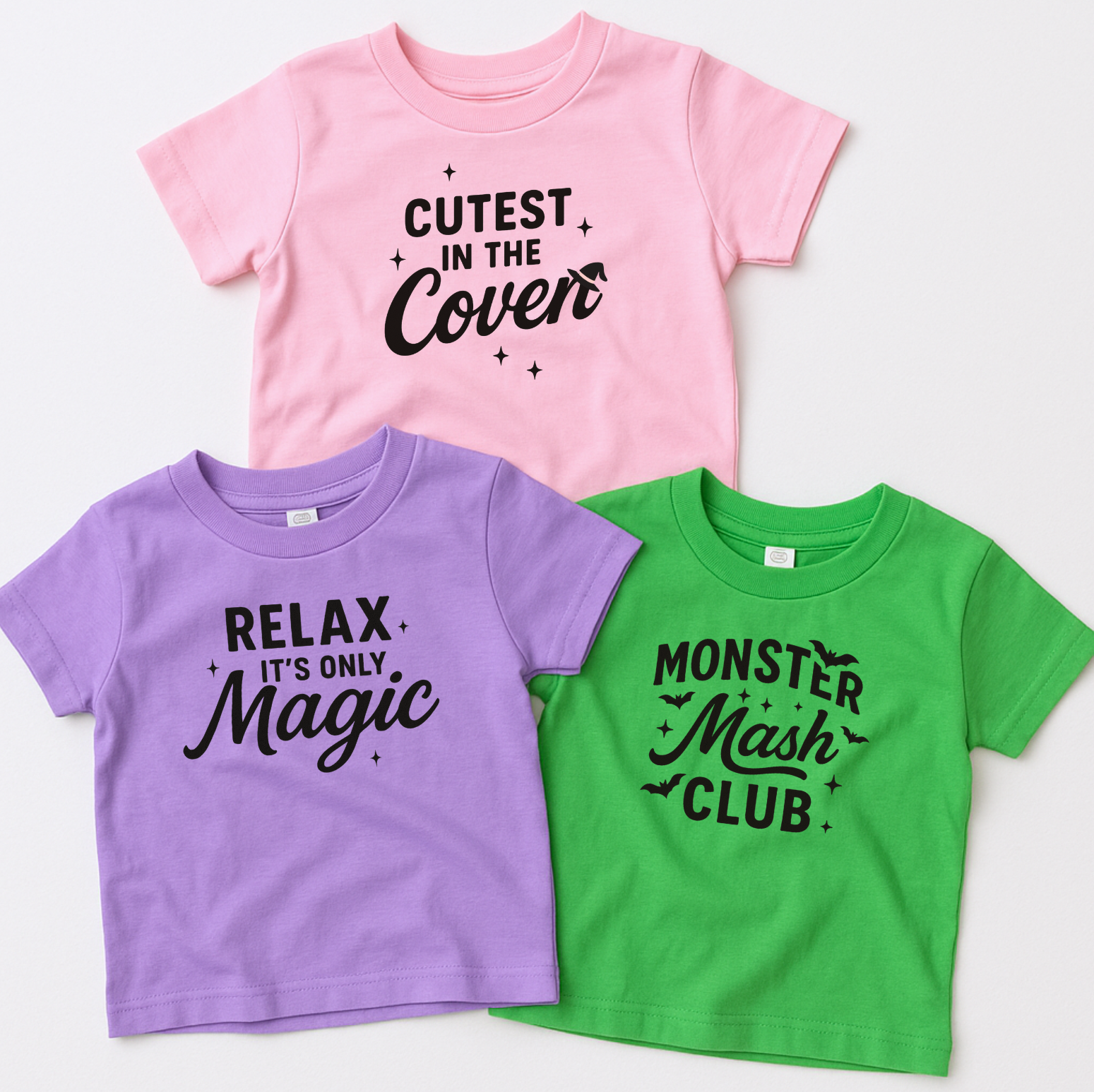 Relax, It's Only Magic. Halloween Tshirt For Kids - The Wishing Elephant