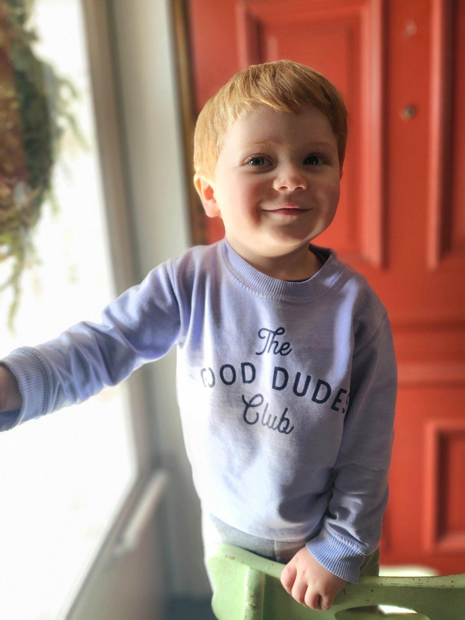Navy Print Good Dudes Club Sweatshirt, Adults and Kids! - The Wishing Elephant