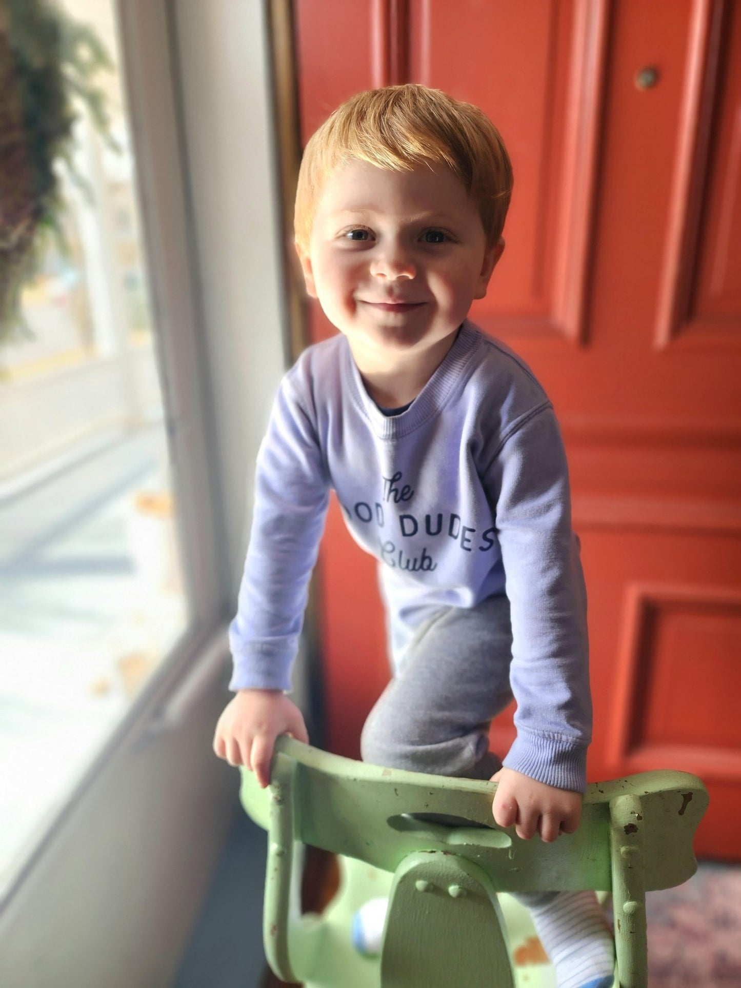 Navy Print Good Dudes Club Sweatshirt, Adults and Kids! - The Wishing Elephant