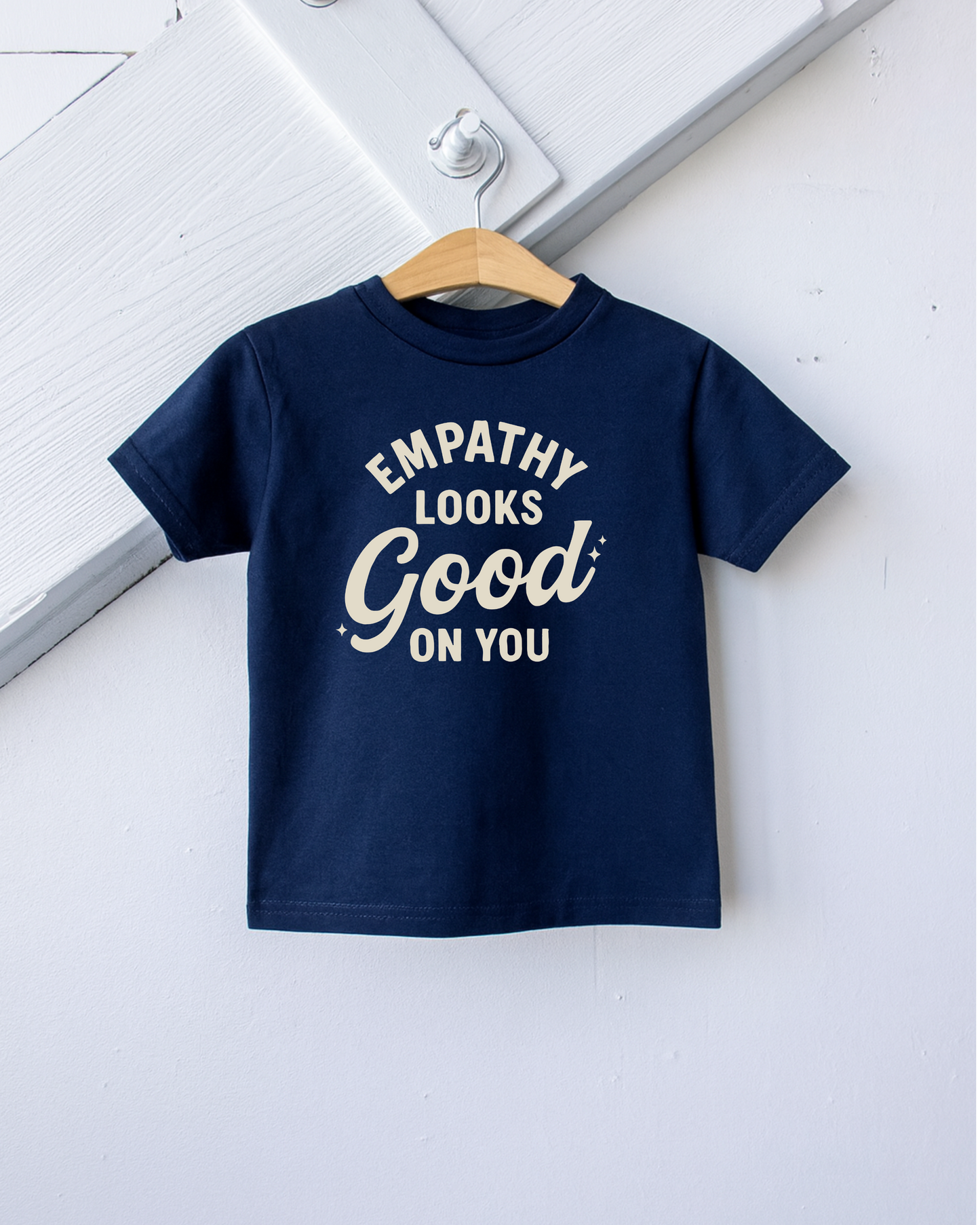 Empathy Looks Good On You Kids Tee Shirt