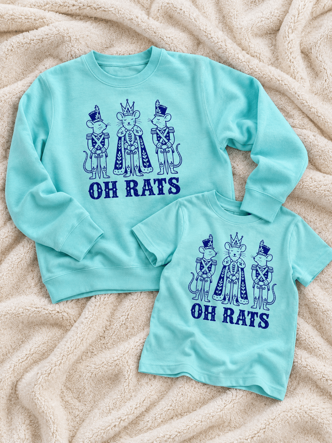 Oh Rats Nutcracker Tee or Sweatshirt, The Rat King - The Wishing Elephant