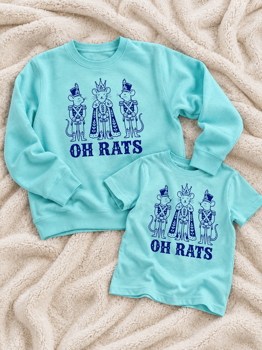 Oh Rats Nutcracker Tee or Sweatshirt, The Rat King - The Wishing Elephant