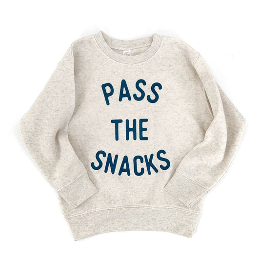 Pass The Snacks Sweatshirt - The Wishing Elephant