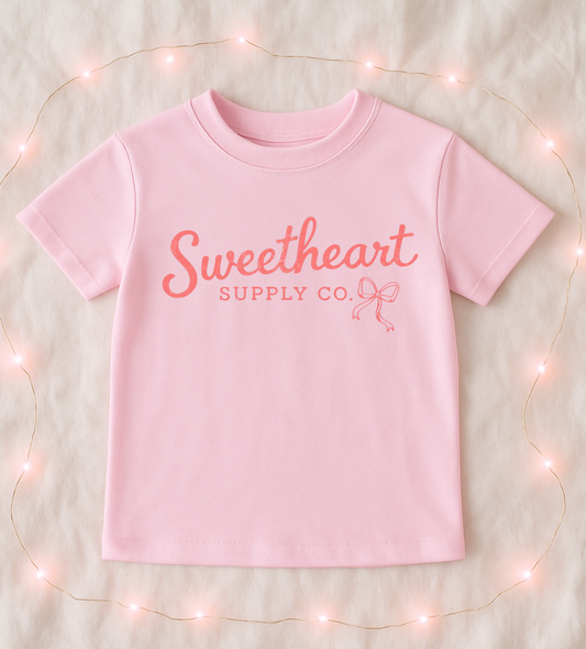 Sweetheart Supply Co Tee, Valentine Shirt
