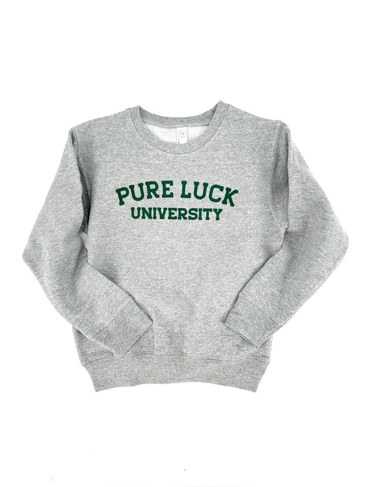 Pure Luck University Sweatshirt - The Wishing Elephant