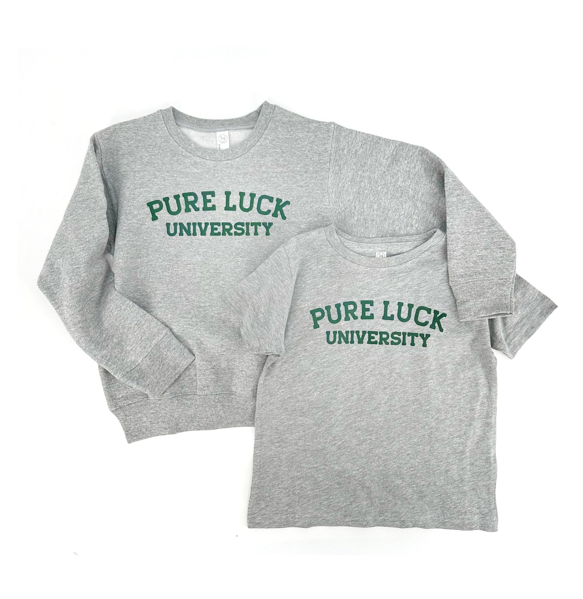 Pure Luck University Sweatshirt - The Wishing Elephant