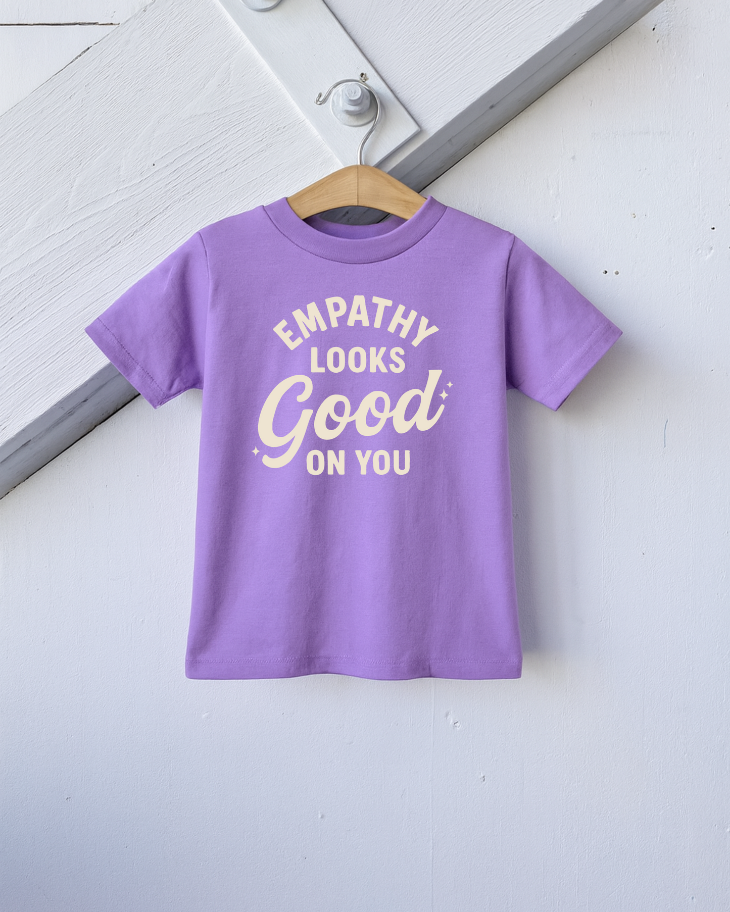 Empathy Looks Good On You Kids Tee Shirt
