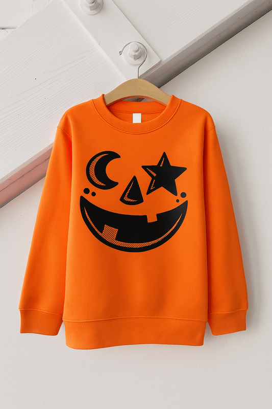 Retro Jack O Lantern Sweatshirt - The Wishing Elephant